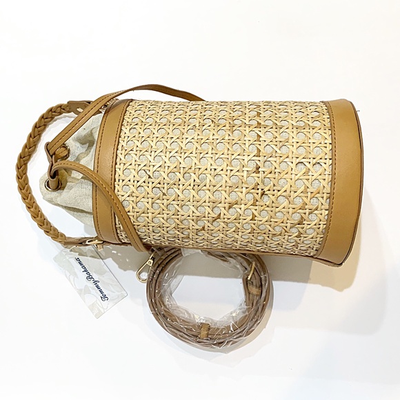 Tommy Bahama Bags Nwt Tommy Bahama Rattan Bucket Bag Crossbody Bag